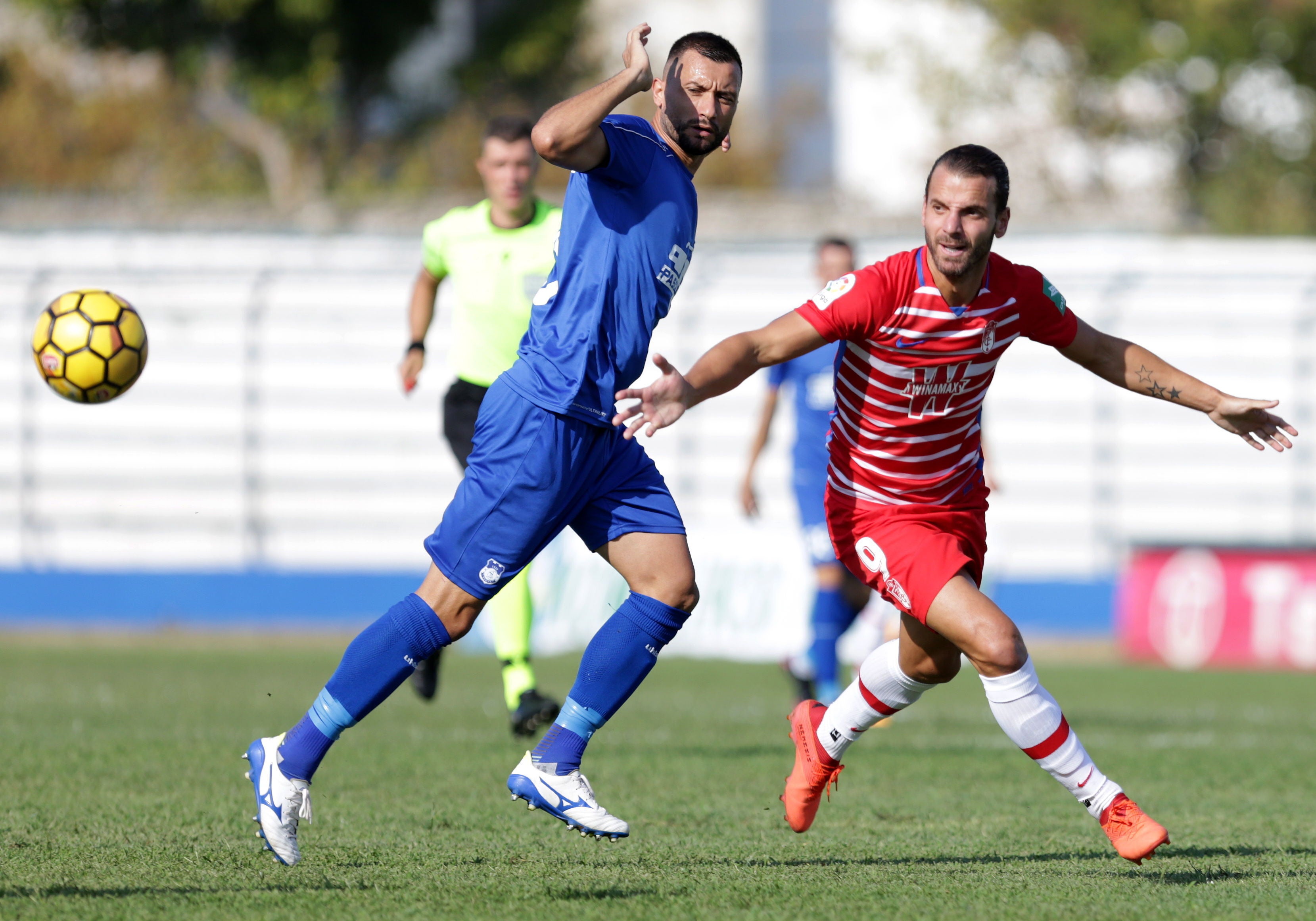 El Granada afrontó el primer encuentro continental de su historia, en Albania contra el Teuta, en la segunda ronda previa de la Europa League