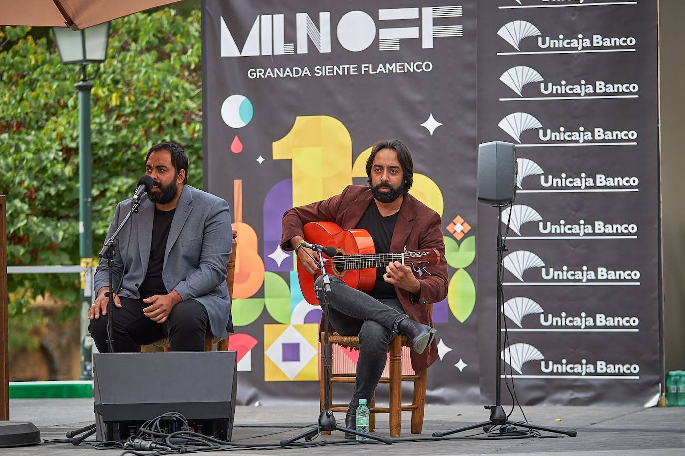 Los hermanos de Jacoba, Raúl Mikey e Irene Molina se han subido al escenario en el día dedicado a Camarón