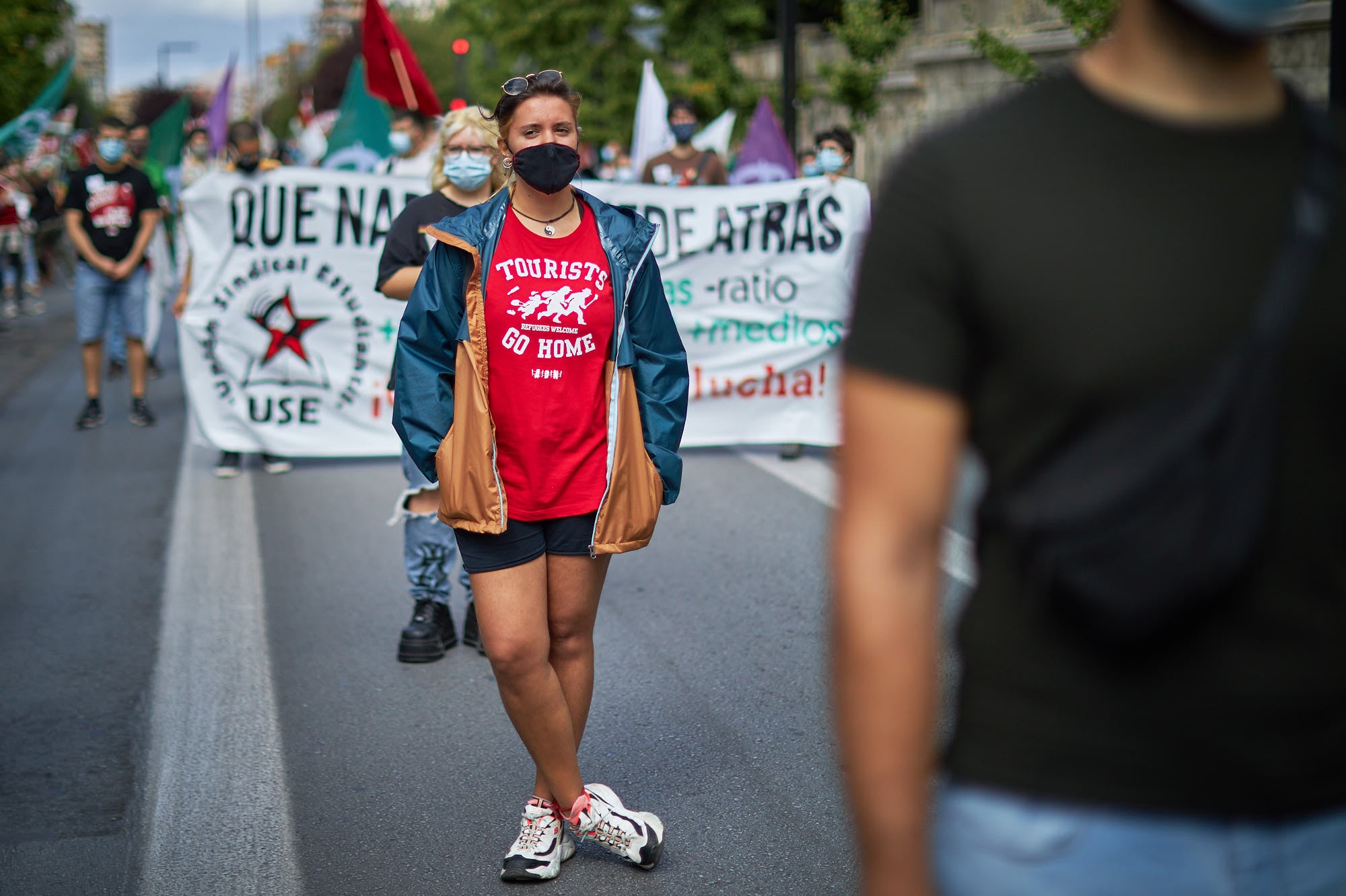 A este parón lectivo le seguirá una manifestación que partirá a las 12.30 horas de la Delegación Educación