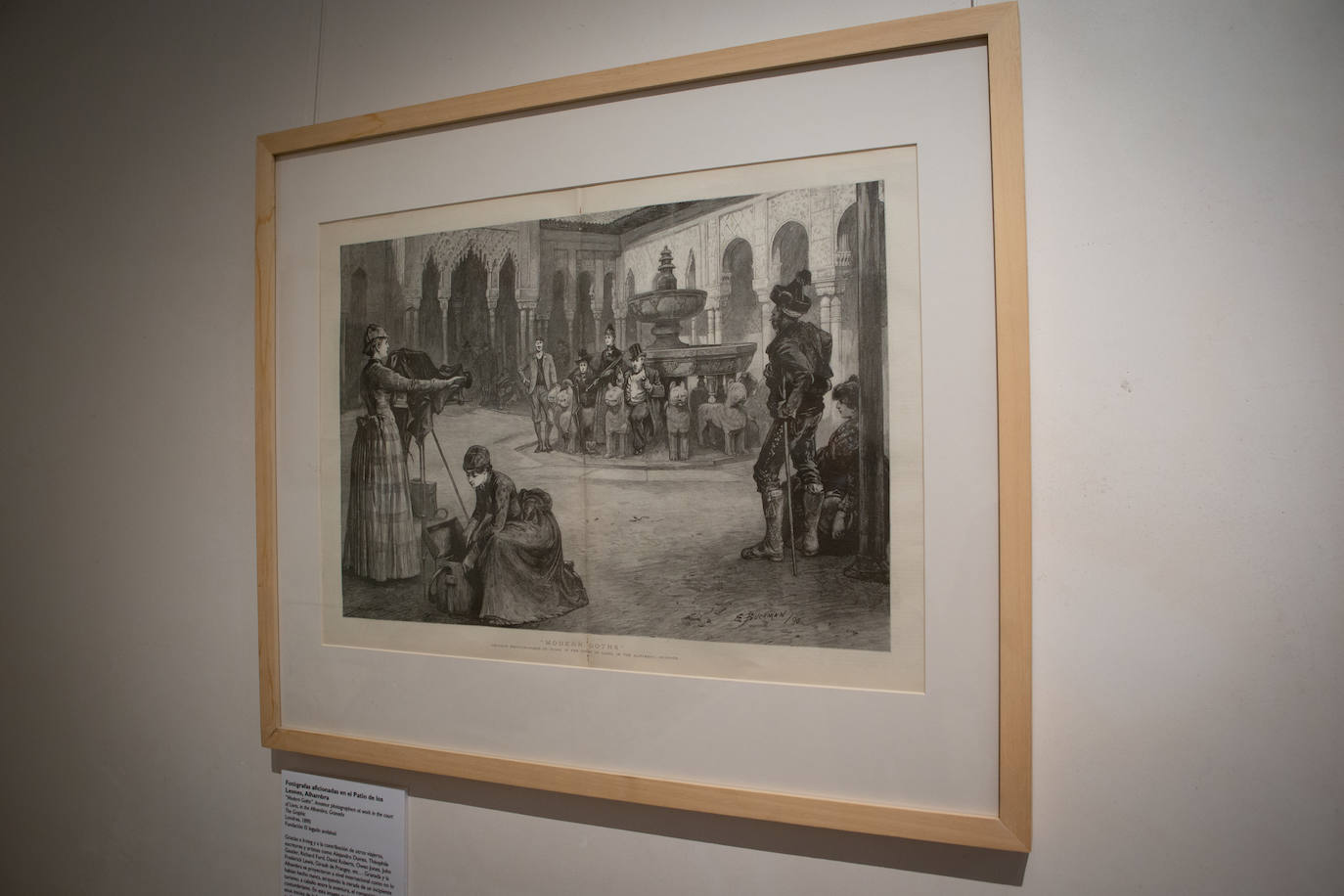 Exposición sobre Washington Irving en Casa de Zafra.