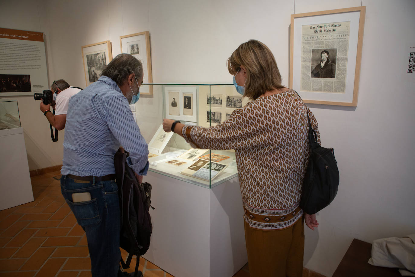 Exposición sobre Washington Irving en Casa de Zafra.