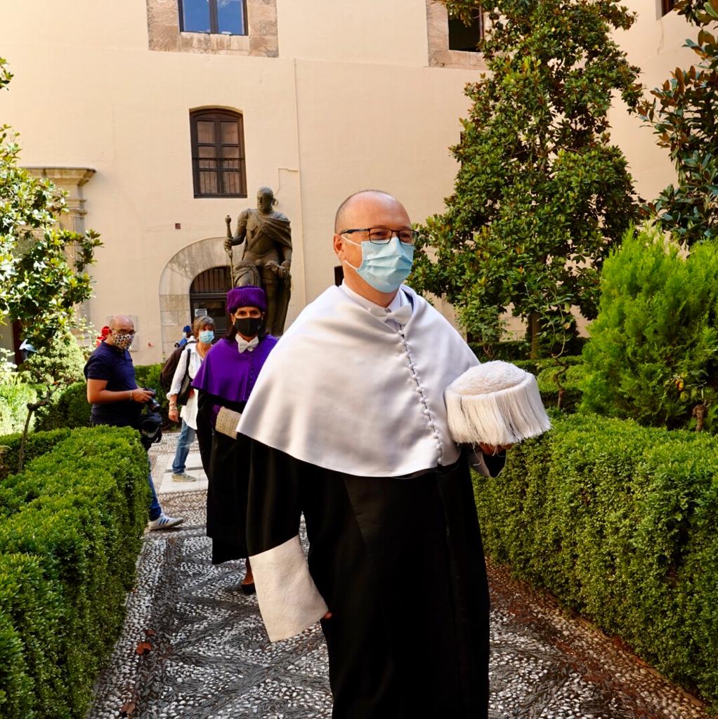 El tradicional acto se ha celebrado con las medidas pertinentes de seguridad por el coronavirus