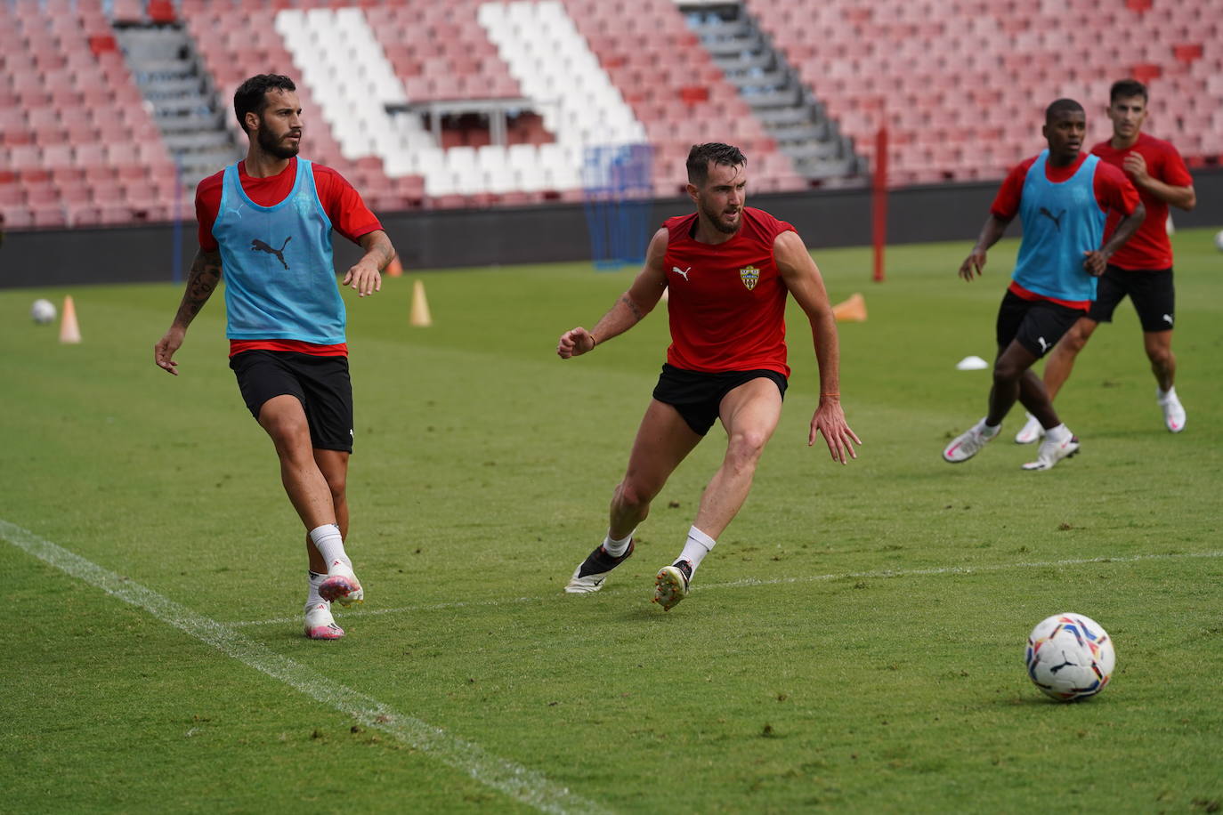 La competición empezará este fin de semana para el conjunto almeriense con la tercera jornada de la Liga SmartBank