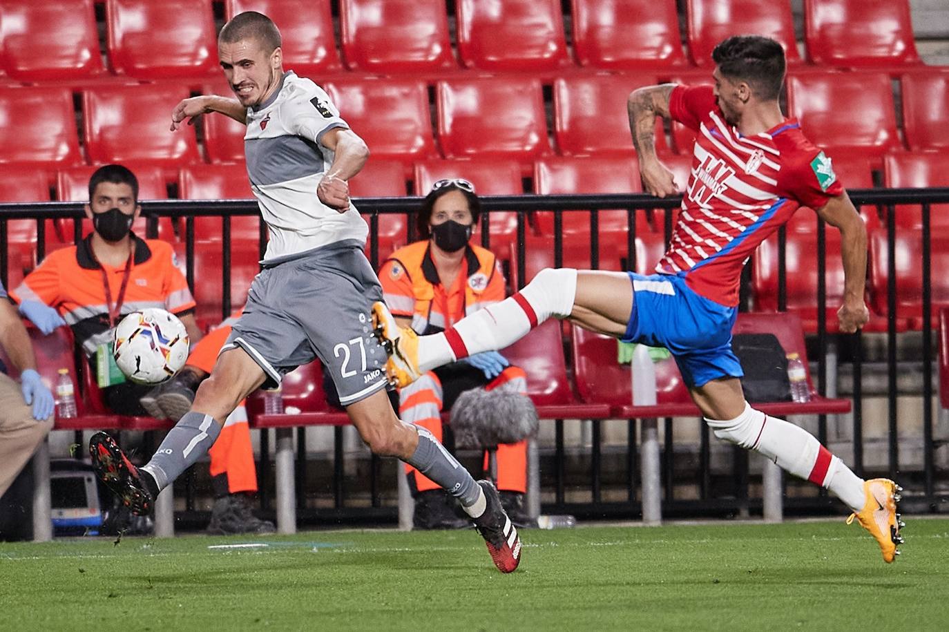 Fotos: Las mejores imágenes del Granada - Lokomotive Tbilisi