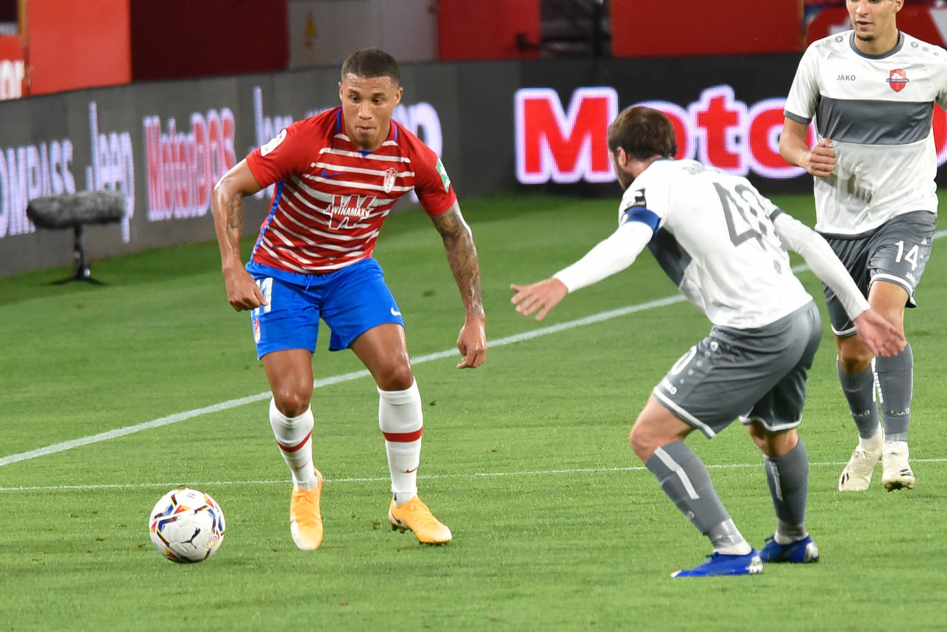 Fotos: Las mejores imágenes del Granada - Lokomotive Tbilisi