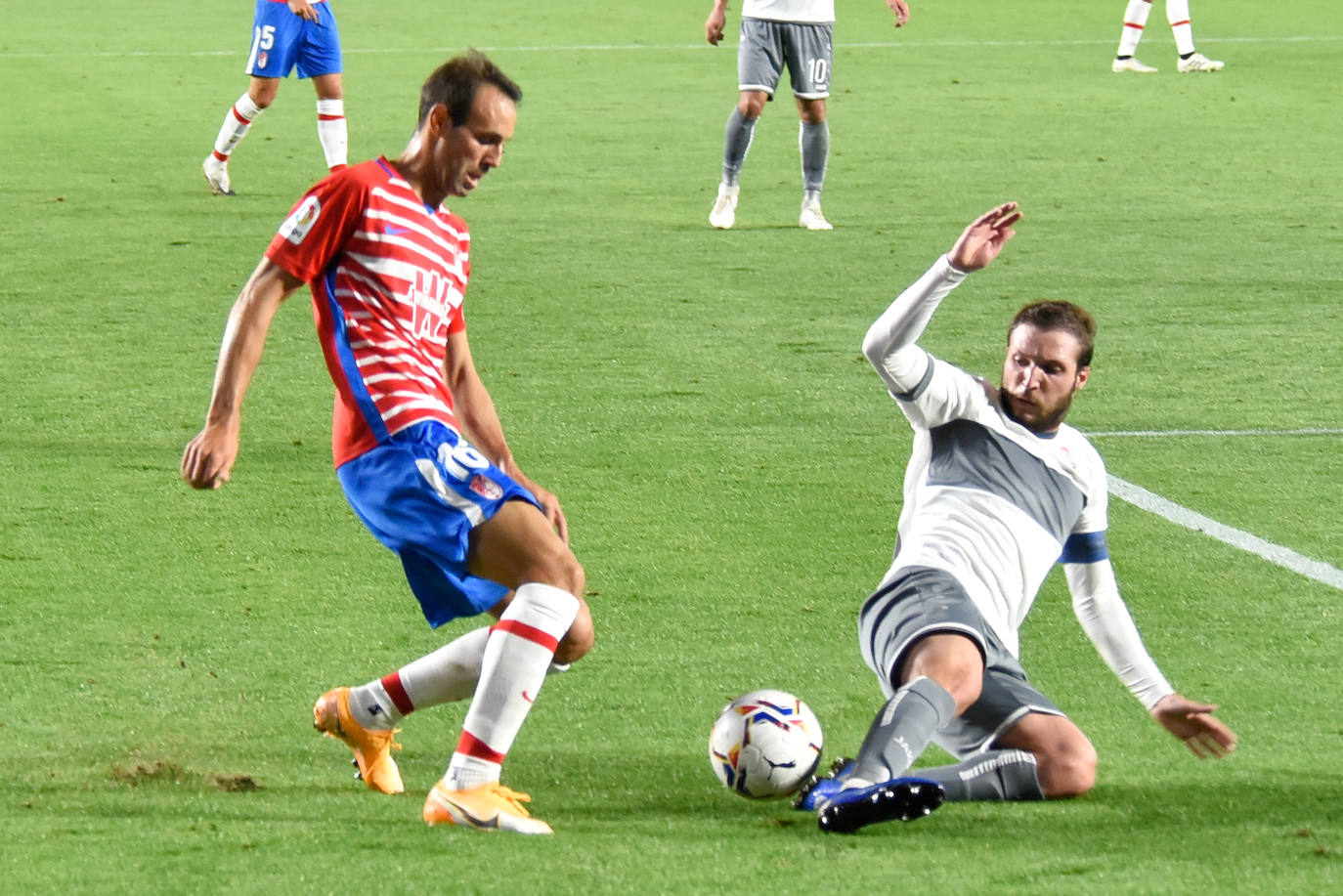 Fotos: Las mejores imágenes del Granada - Lokomotive Tbilisi