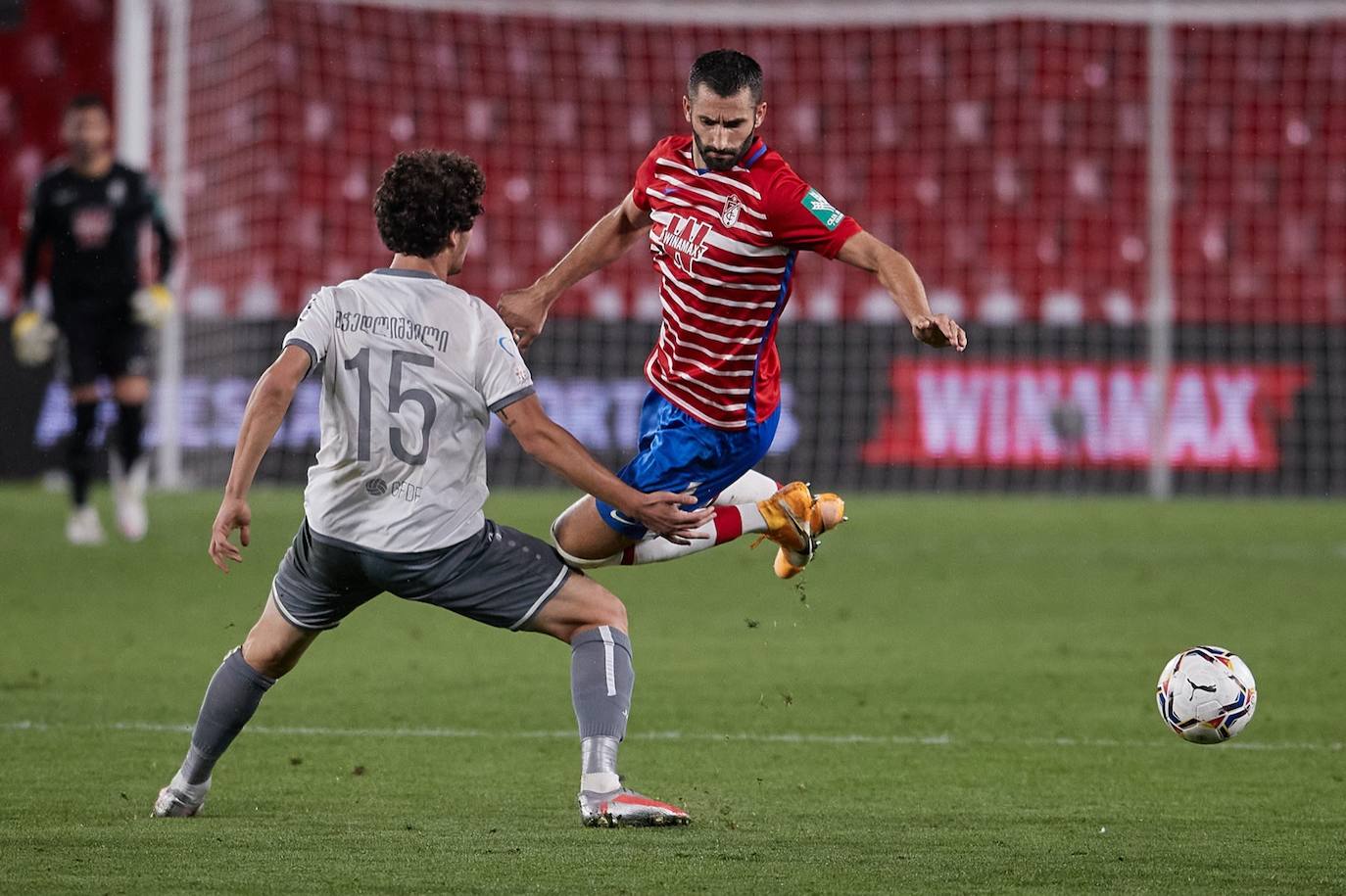 Fotos: Las mejores imágenes del Granada - Lokomotive Tbilisi