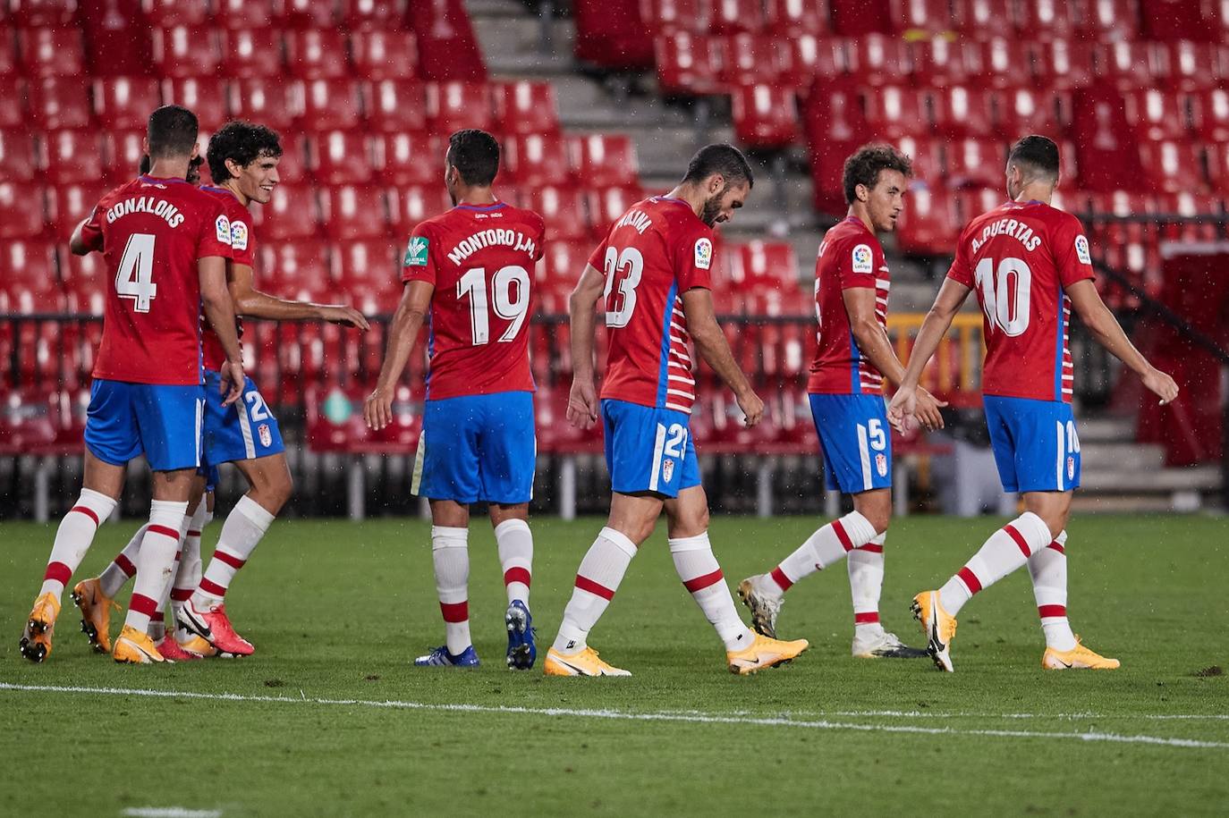 Fotos: Las mejores imágenes del Granada - Lokomotive Tbilisi