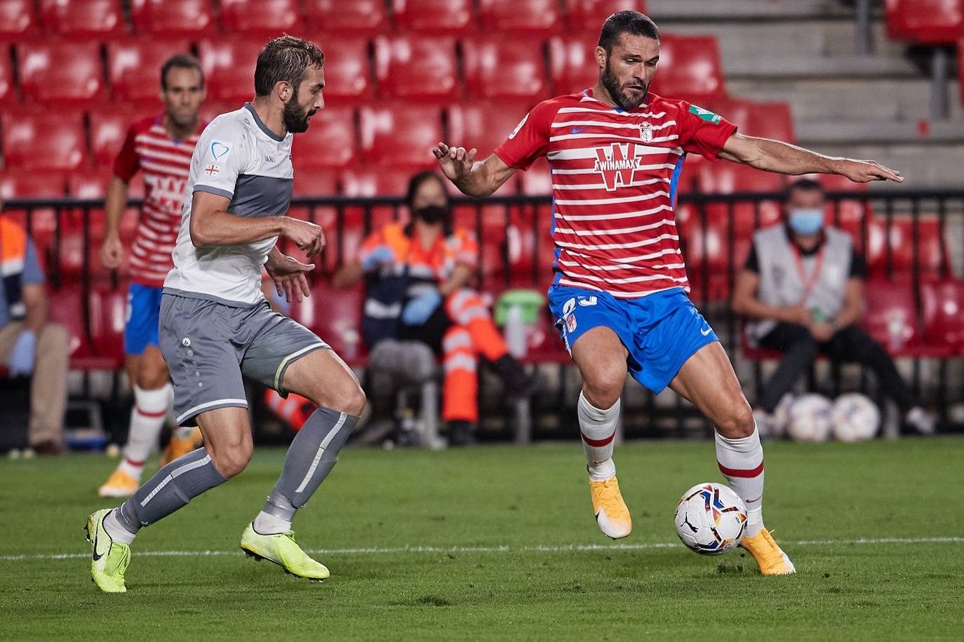 Fotos: Las mejores imágenes del Granada - Lokomotive Tbilisi