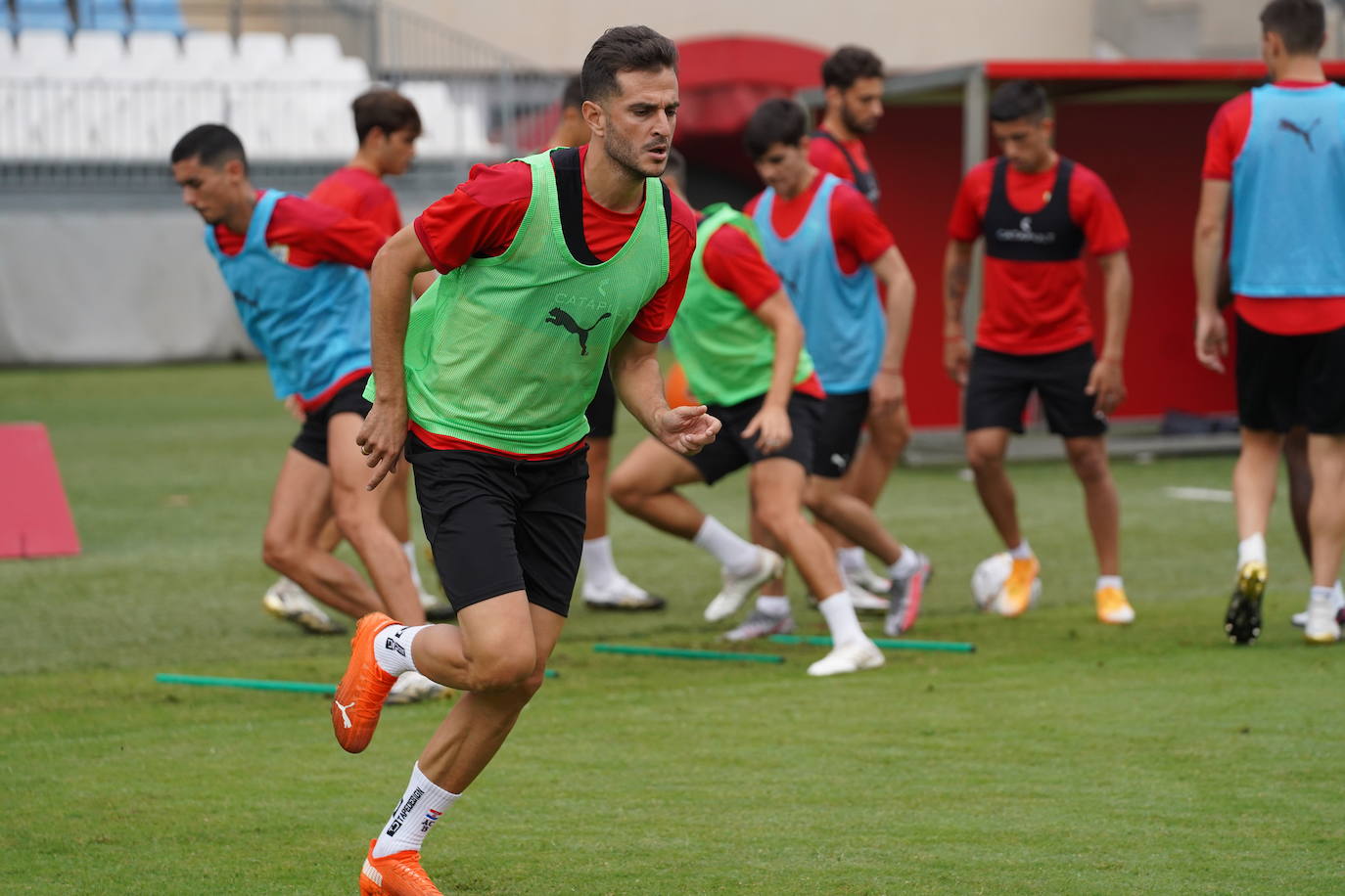 El Almería buscará la primera victoria en Lugo con Juan Villar como referencia. 