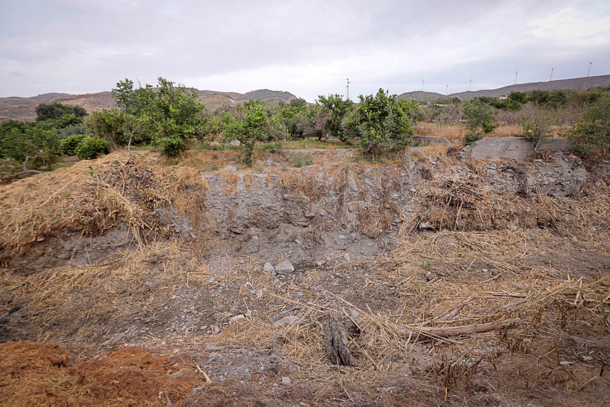 Limpieza de ramblas en la Costa