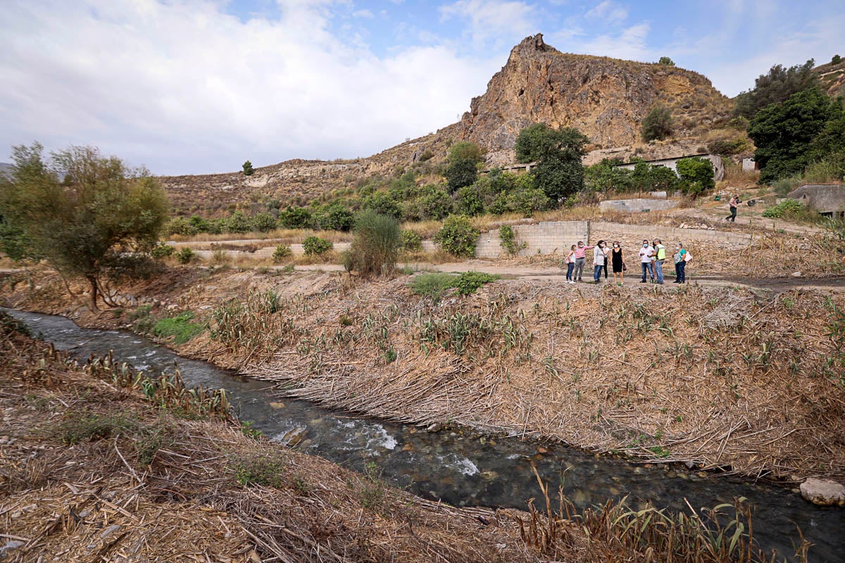 Limpieza de ramblas en la Costa