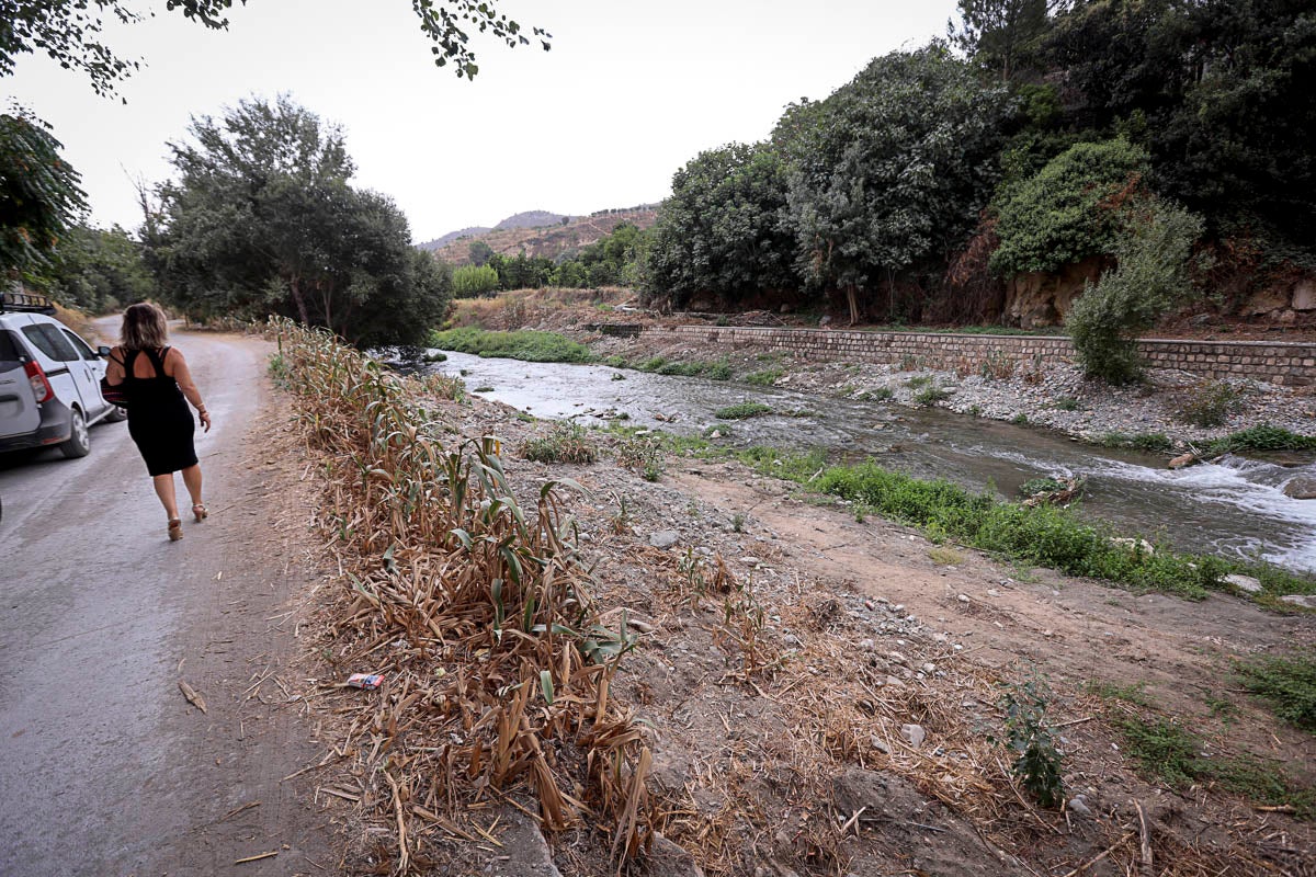 Limpieza de ramblas en la Costa