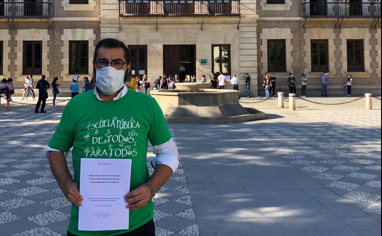 Denuncian discriminación a docentes sordos en la vuelta al colegio en Granada con la Covid-19