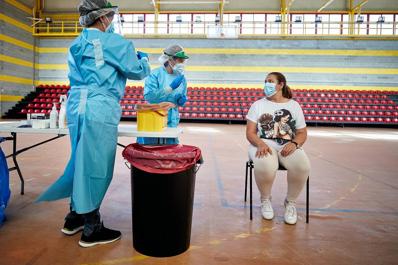 Un millar de vecinos de Alfacar, Zafarraya e Iznalloz participarán en el testeo de contagios