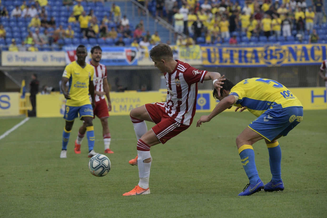 La UD Almería visitará a Las Palmas el próximo sábado. 
