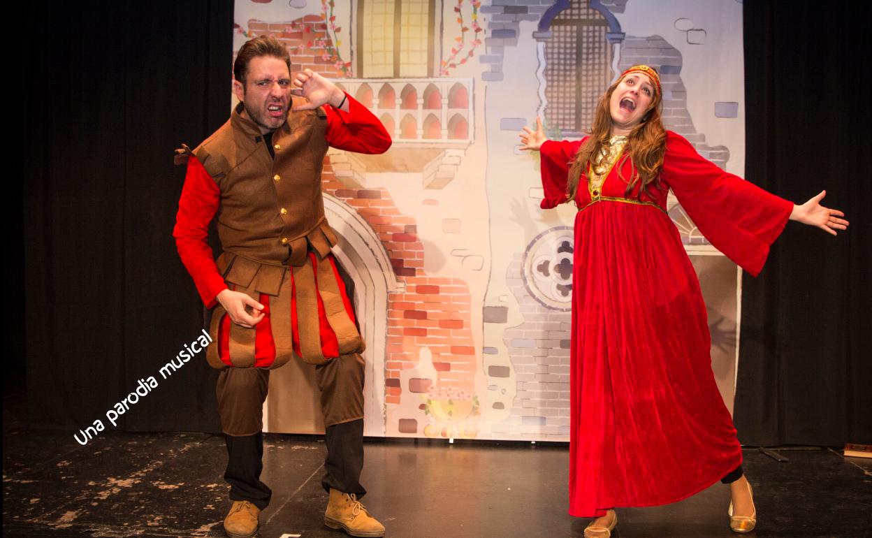 Obra de teatro de 'Romeo y Julieta', del grupo La Paca. 