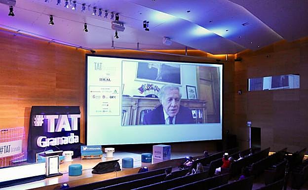 Luis Almagro ha intervenido mediante video conferencia en #TATgranada.