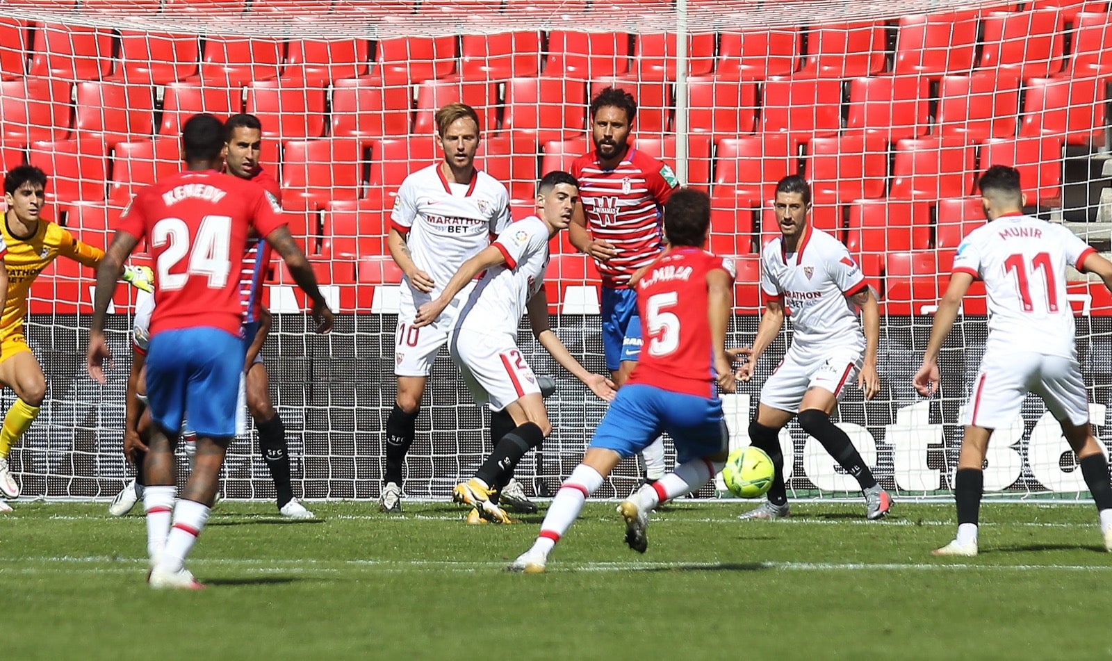 El Granada-Sevilla- en imágenes