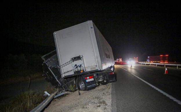 En el suceso se han visto implicados dos camiones.