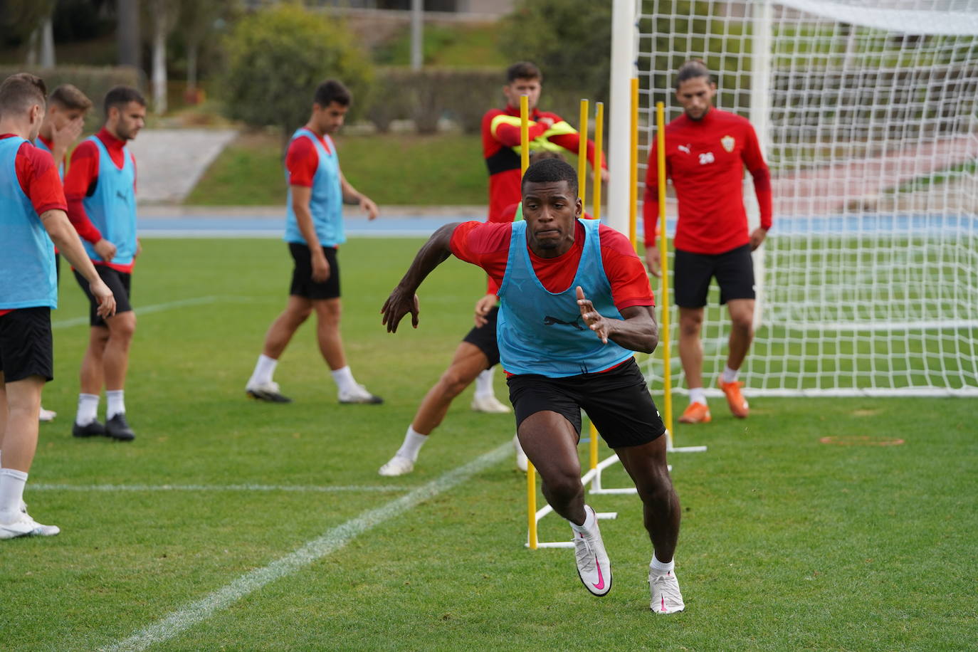 Fotos: La UD Almería quiere ir en serio ante el Cartagena