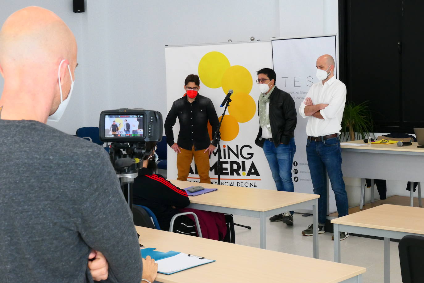 Puesta de largo del talletr de pitching de 'Filming Almería' y TESA. 