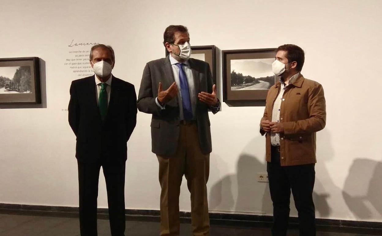 Inauguración de la exposición en La Carolina. 