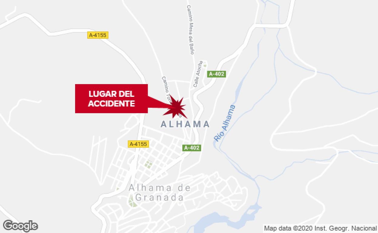 Accidente mortal en Granada | Muere un motorista al caer por una barranco en Alhama