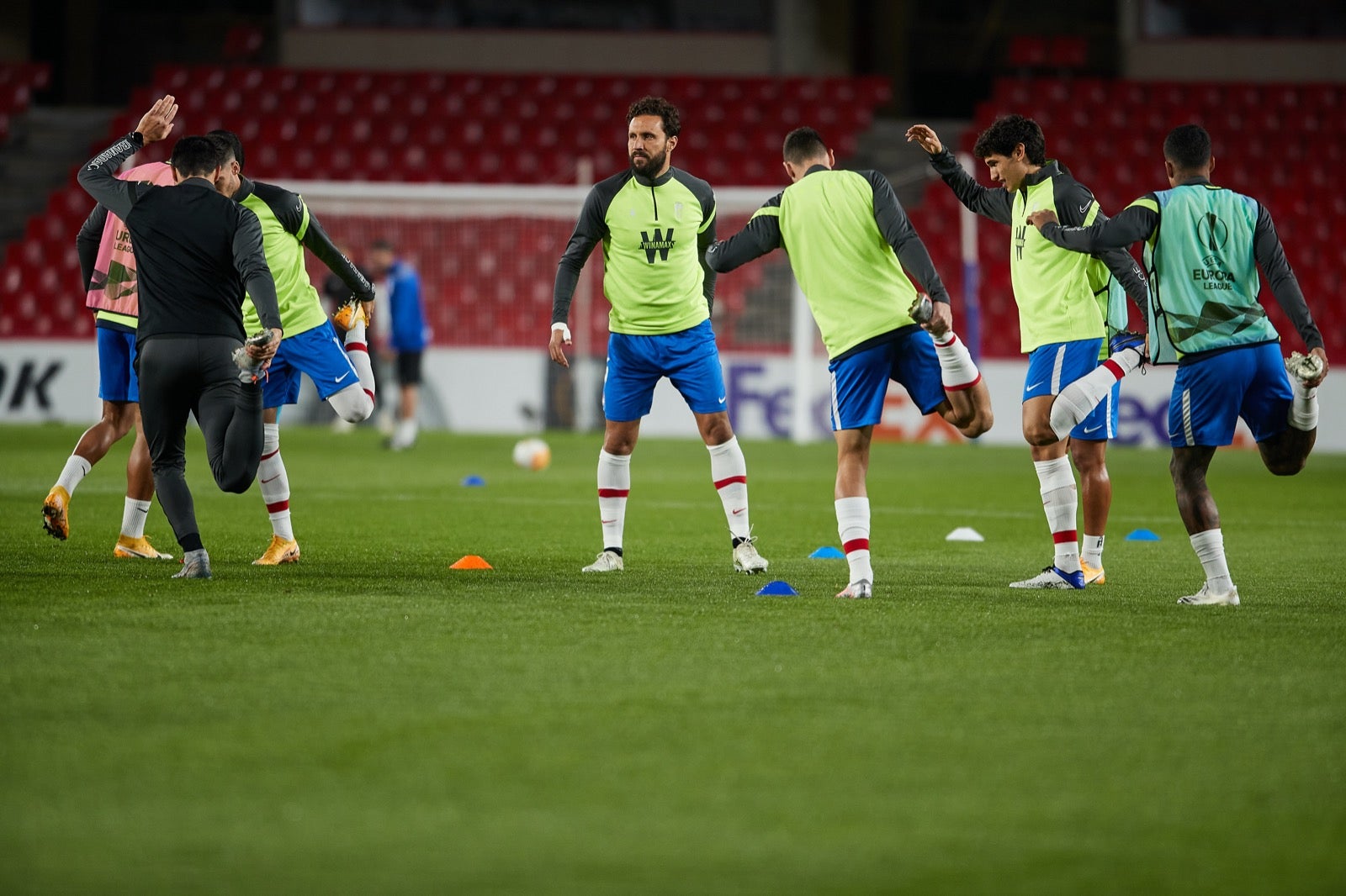 El conjunto rojiblanco se ha estrenado en Europa League en Los Cármenes