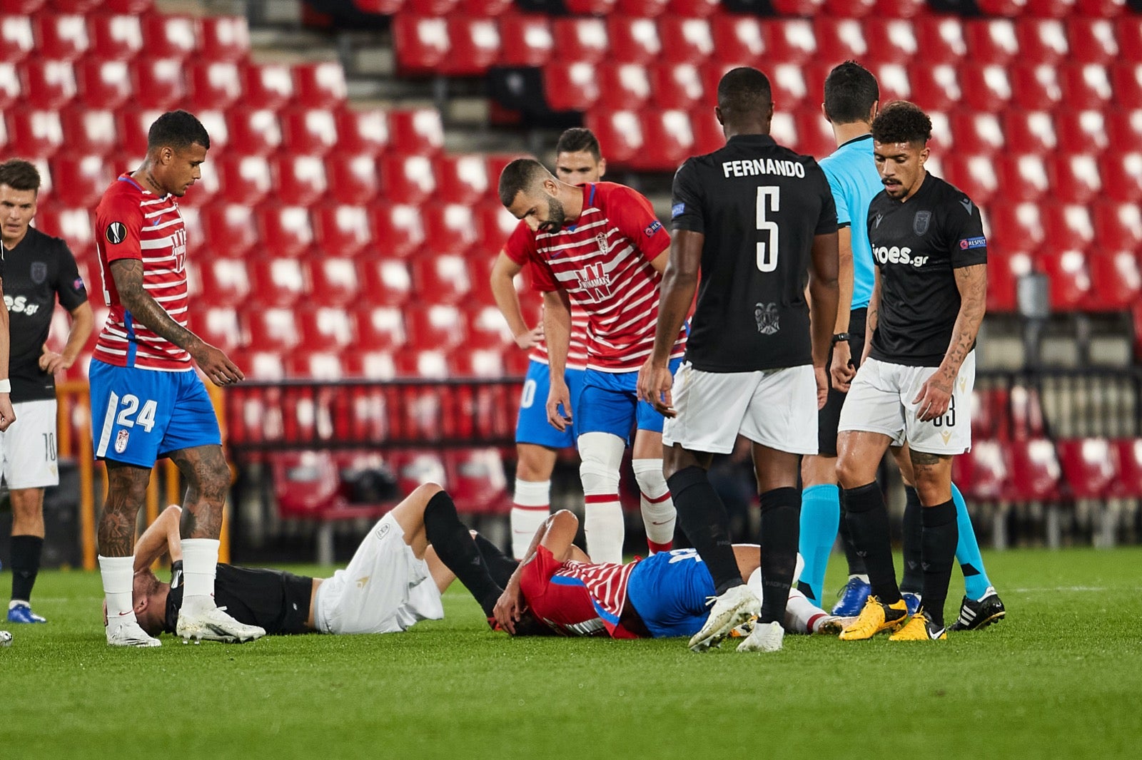 El conjunto rojiblanco se ha estrenado en Europa League en Los Cármenes