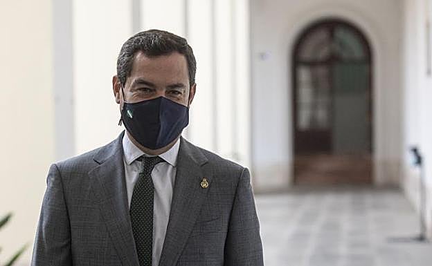 Moreno pone fecha a la toma de medidas «más restrictivas» en Andalucía y al posible confinamiento en casa