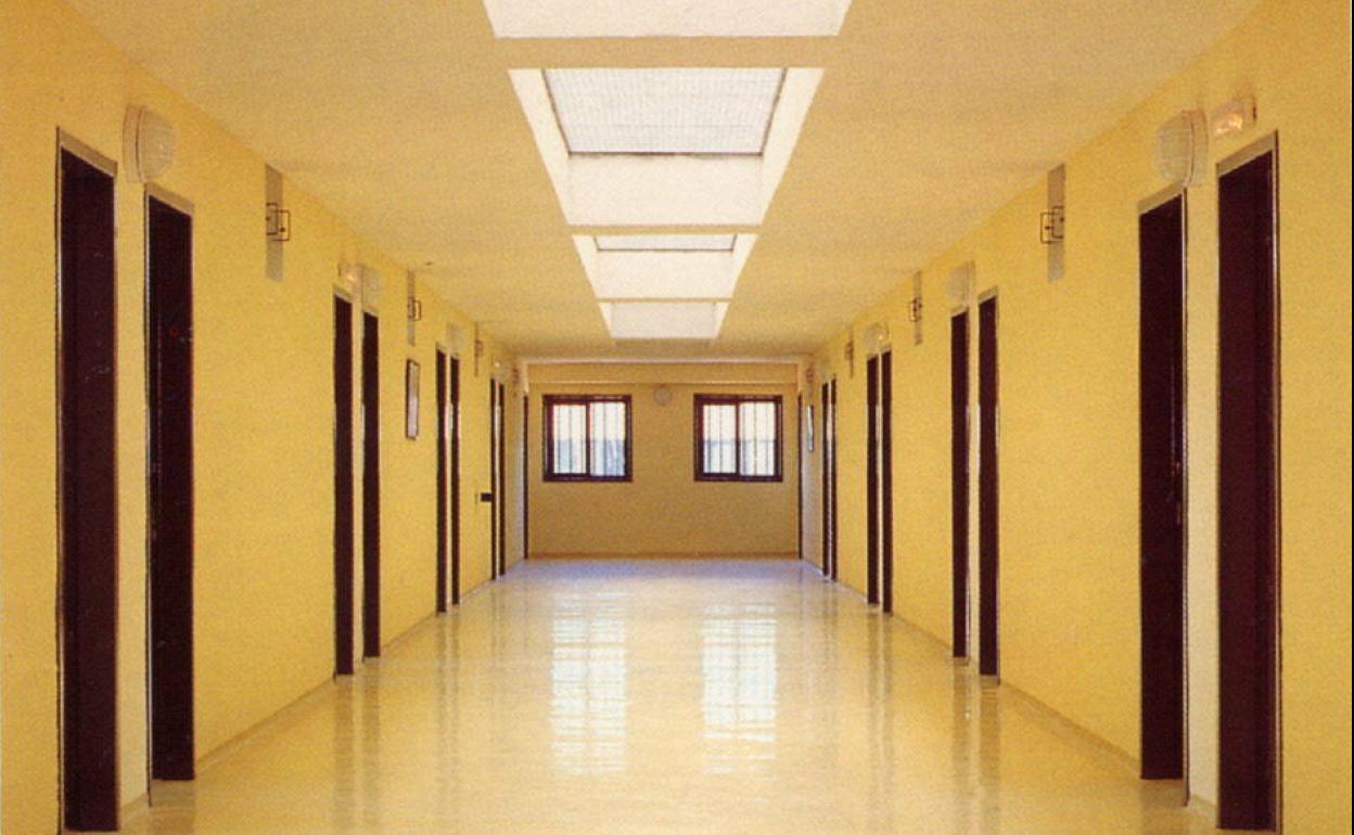 Habitáculos donde se organizan los vis a vis entre los presos y sus parejas en la cárcel de Albolote.