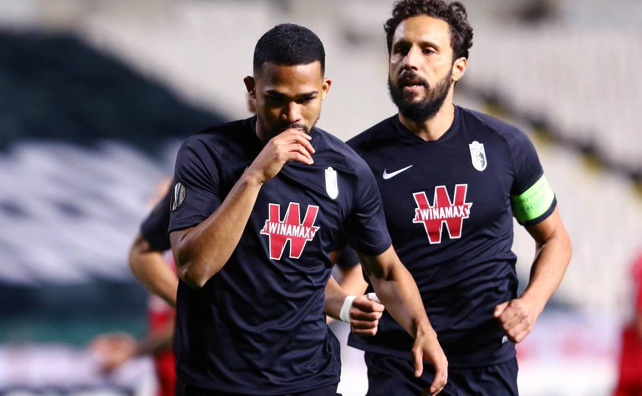 Yangel Herrera, tras el 0-1. 