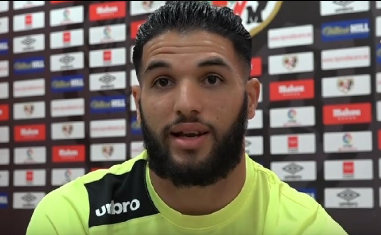 Antoñín, en una imagen ya como nuevo futbolista del Rayo Vallecano. 