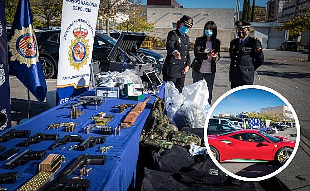 Cae el clan de 'Los Mararas' en Granada, al que localizan medio millón de euros escondido en una pared y 82 kilos de marihuana