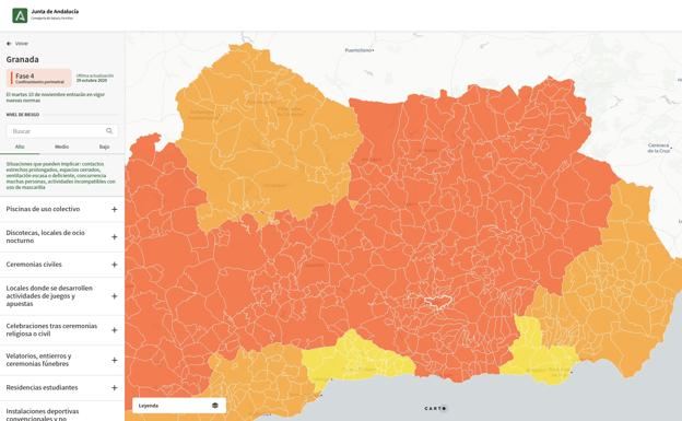 ¿Dónde puedo consultar las nuevas medidas y restricciones de la Junta de Andalucía en mi municipio?