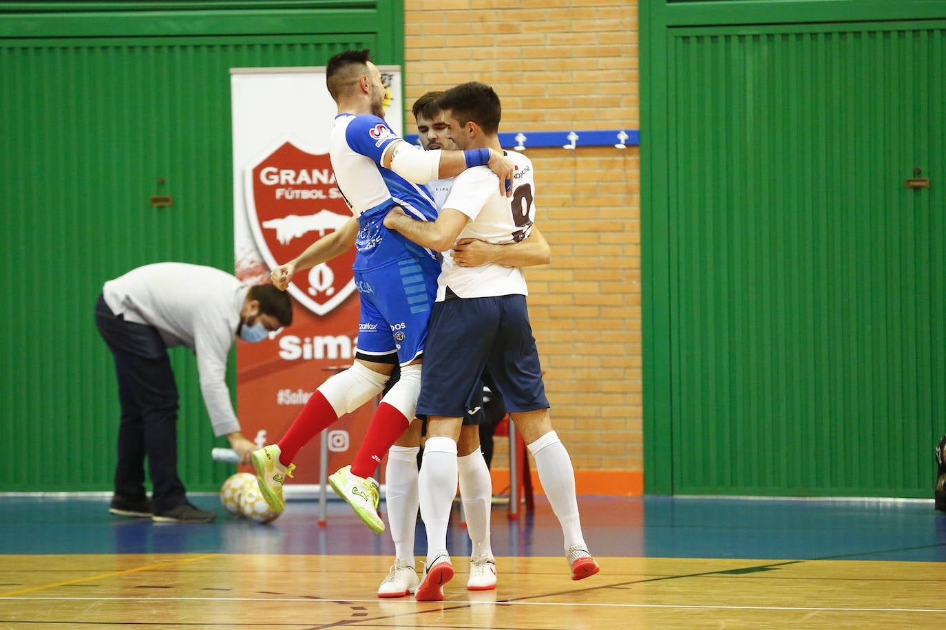 Gol del Sima anotado en casa, ante Zambú