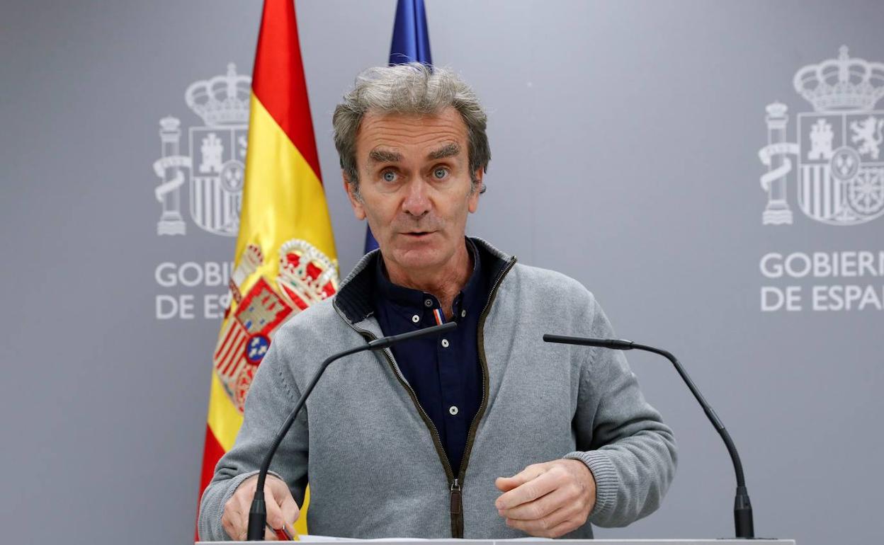 El director del Centro de Coordinación de Alertas y Emergencias Sanitarias, Fernando Simón.