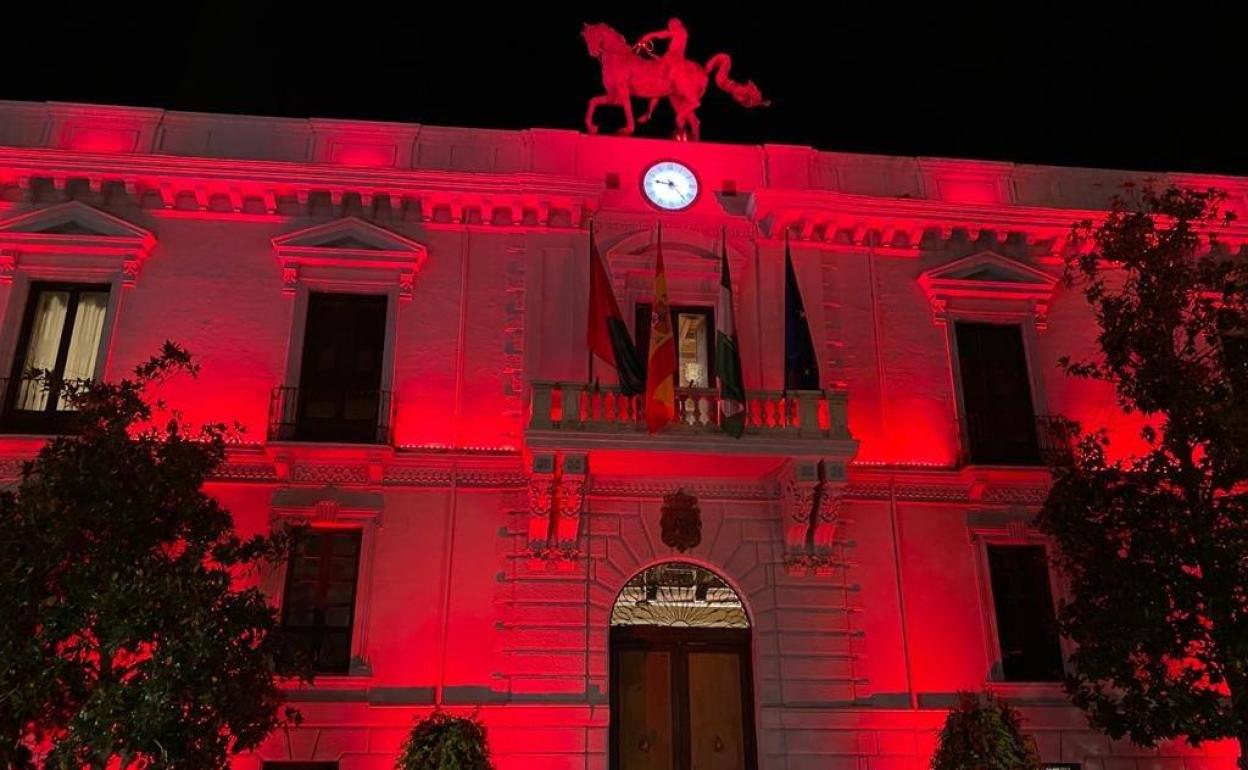 Fachada del Ayuntamiento de Granada.