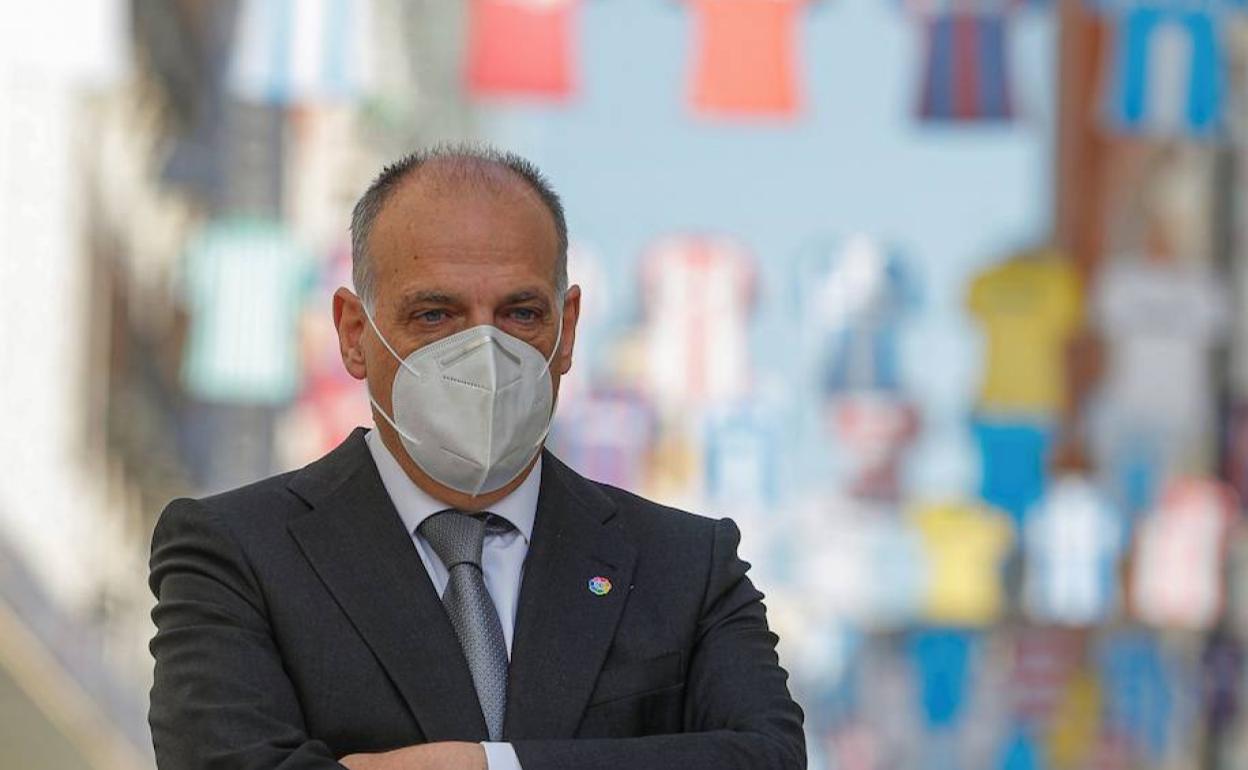 Javier Tebas, presidente de LaLiga. 