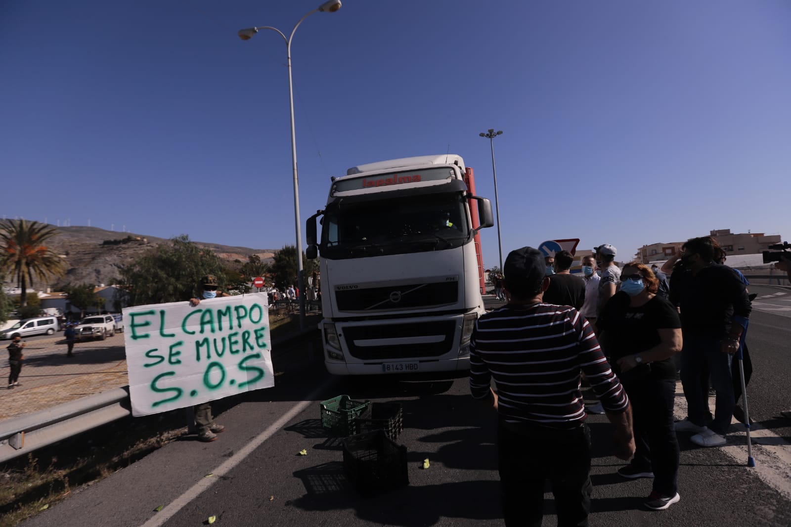 Se quejan de que les compran el kilo a diez céntimos, cuando a ellos les cuesta producirlo entre 35 y 40