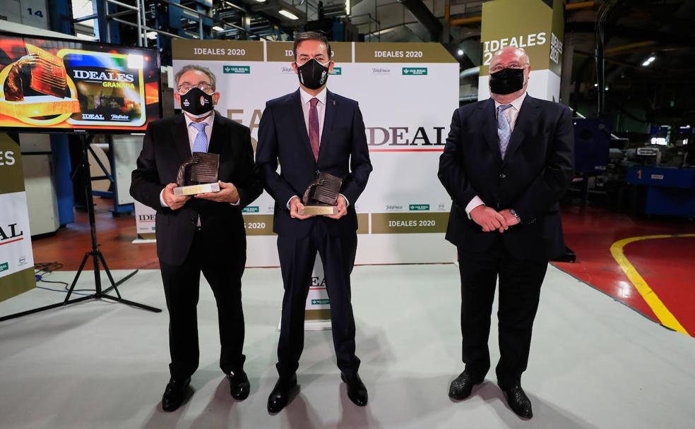 José Macanás, Antonio Fernández Monterrubio y Eduardo Peralta. 