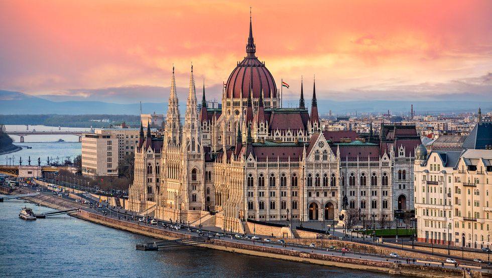 Parlamento en Budapest.