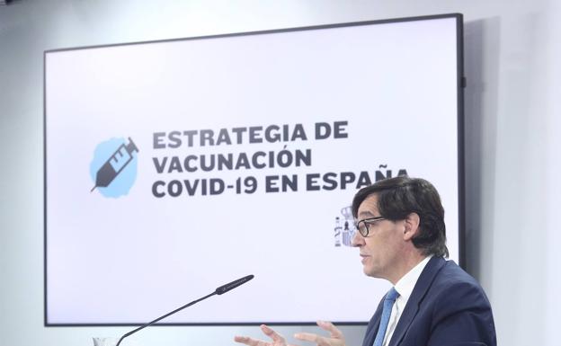 Estos son los 15 grupos de población elegidos por el Gobierno para recibir la vacuna contra el Covid