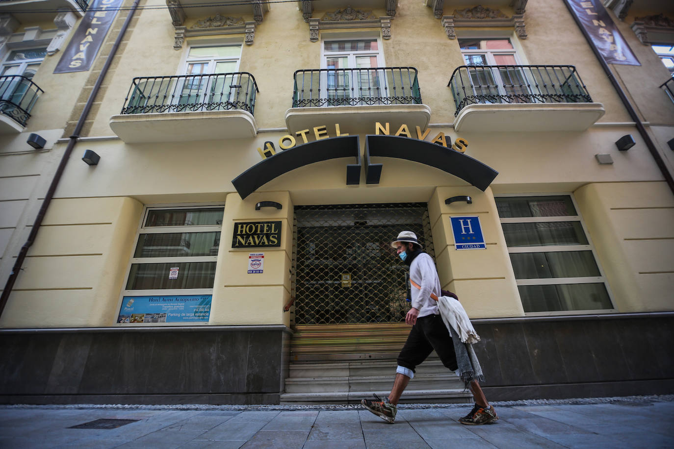 Los hoteles de Granada mantienen su hibernación hasta primavera asfixiados por los gastos fijos 