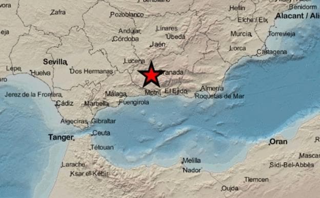 Un nuevo terremoto de 3.1 alerta a Granada y su Cinturón Metropolitano