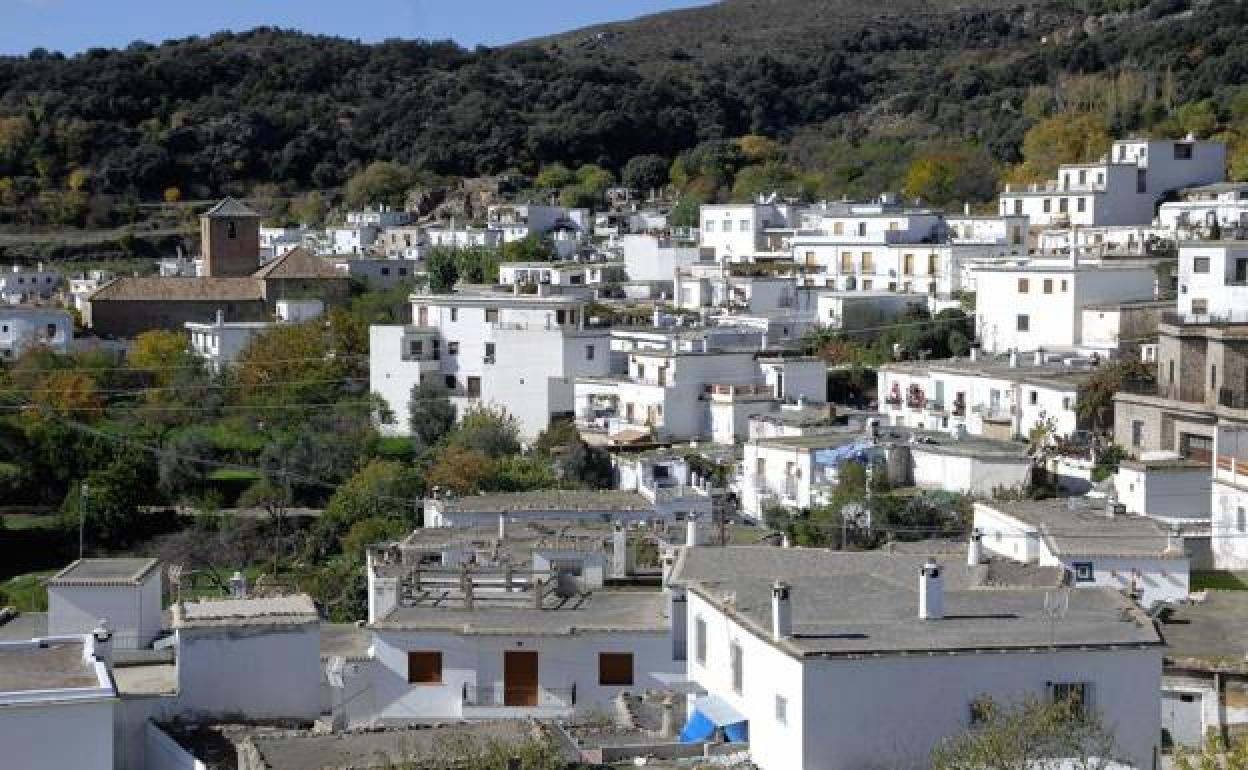 Vista general de Juviles, uno de los pueblos libres de Covid. 