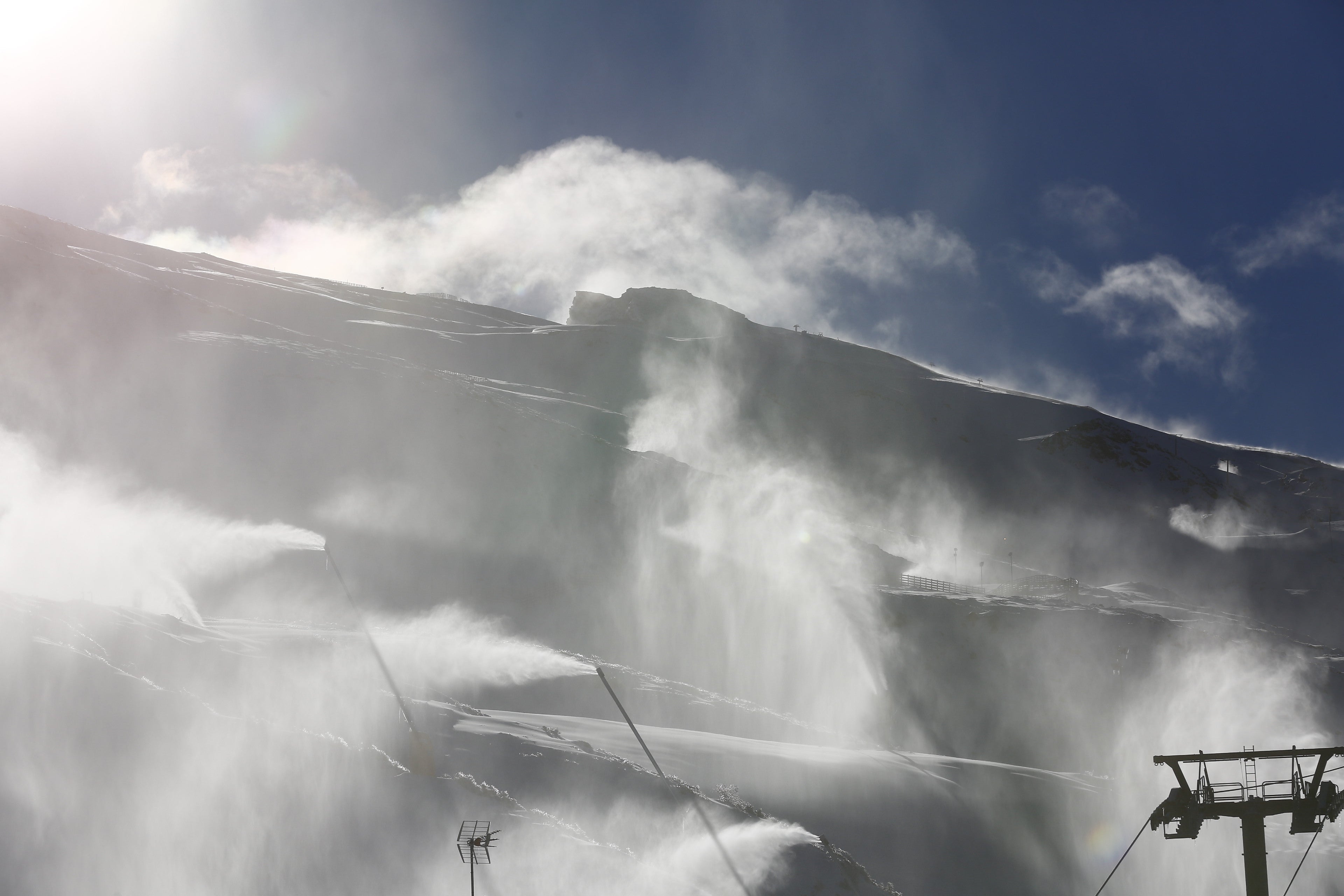 Fotos: Así amanece Sierra Nevada tras las últimas nevadas