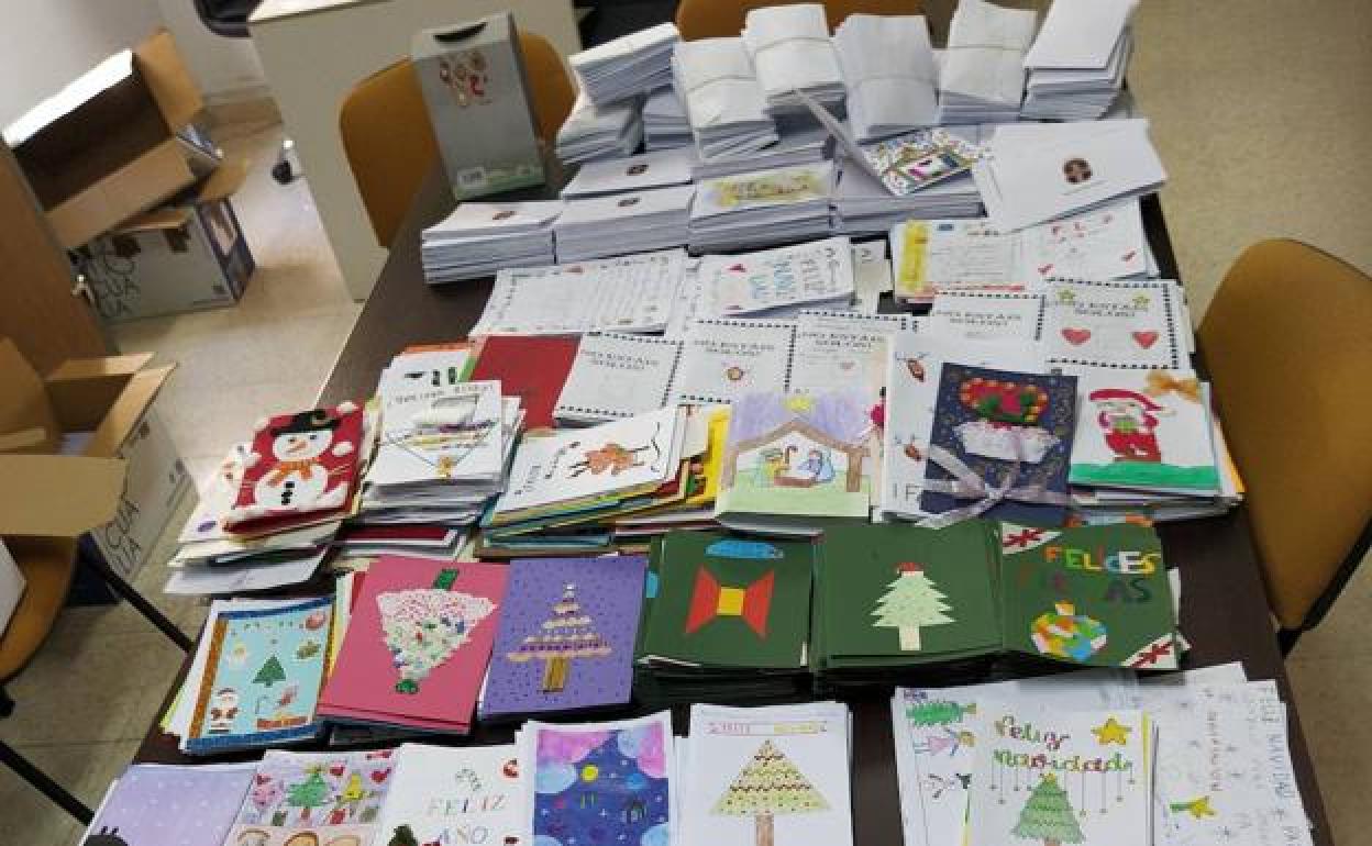 Algunas de las miles de felicitaciones navideñas remitidas. 