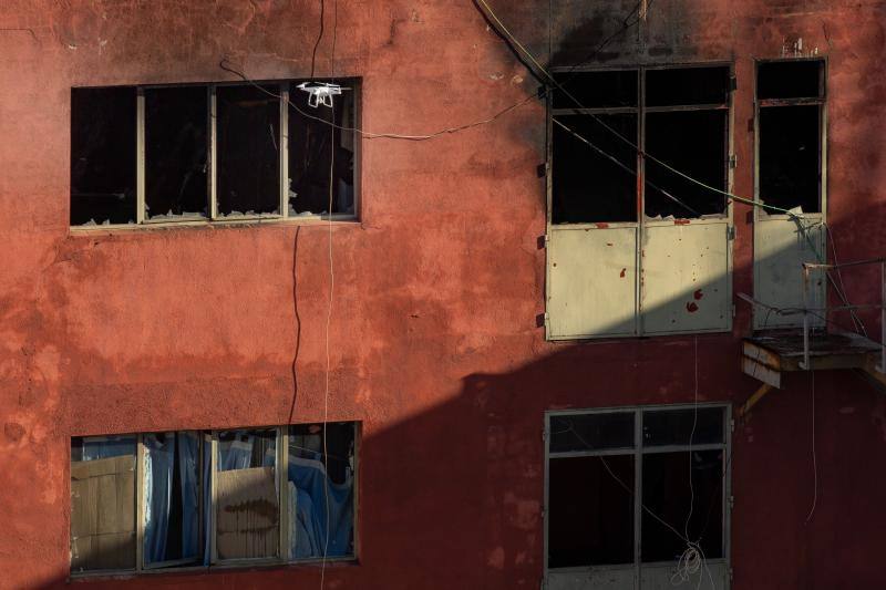 Fotos: Imágenes del trágico incendio de Badalona